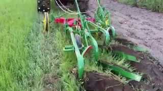 Rumely oil pull with john deere plow [upl. by Sirad]