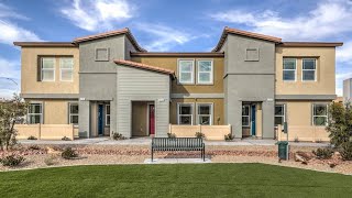 Townhomes For Sale Las Vegas Grand Opening Amigo Trails DR Horton 1417 Sqft 3BD Loft 3BA 2CR [upl. by Esojnauj]