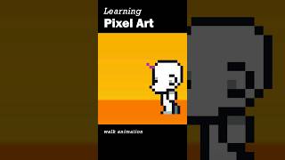 Learning Pixel Art  Walking Animation [upl. by Hnid]