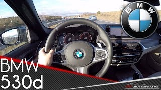 BMW 530d xDrive Touring G31 POV Test Drive  Acceleration 0  200 kmh  Autobahn SPEED [upl. by Buck]