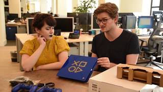 Unboxing the limited edition Days of Play PS4 with Jack Shepherd and Clarisse Loughrey [upl. by Erline]