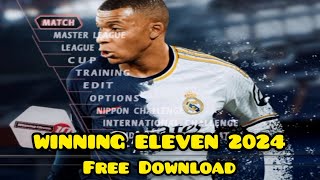 WINNING ELEVEN 2024 PS2  by INSIDE GAME [upl. by Hotchkiss580]