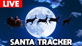 NORAD SANTA TRACKER LIVE STREAM 2024 [upl. by Banerjee]