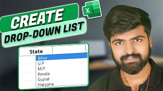 How to Create DropDown Lists in Excel 3 Simple Methods [upl. by Slaohcin]