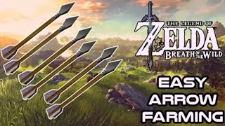 How to farm arrows in Zelda botw Still Works 2022 [upl. by Dieterich178]