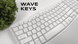 Logitech Wave Keys Ergo Keyboard Review [upl. by Marya]