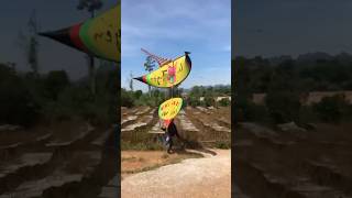 Thả diều cõng giàn sáo gì đây các bạnvietnamkite kite xuhuong layangan patang youtubeshorts [upl. by Latt]