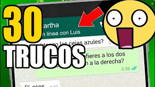 WhatsApp 30 Trucos HACK en Acción 🔥  Samos Developer [upl. by Ogu202]