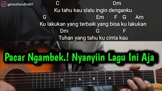 Kunci Gitar KARENA KU CINTA KAU  BCL  Bunga Citra Lestari   Chord Gampang [upl. by Nollahs]