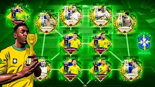 Brazil  Best Special Iconic Squad Builder Pele O Rei  FIFA Mobile [upl. by Aivatnwahs402]