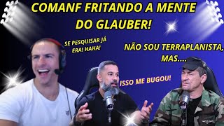 SUPER XANDÃO REAGINDO A COMANF JÚLIO ROCK no Fala Glauber Podcast FRITANDO A MENTE [upl. by Airitac]