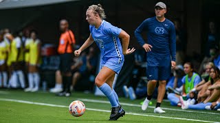 UNC Womens Soccer Tar Heels Held to 11 Draw at 12 Alabama [upl. by Ennairej933]