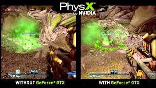 NVIDIA PhysX technology showcase [upl. by Erastatus]