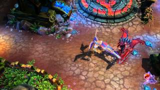 Justicar Aatrox Skin FHD League of legends 정의의 아트록스 스킨 [upl. by Asilad632]