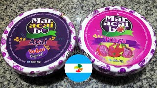 Maracaibo Açaí Sabor Original y Pitaya Helados de Agua  Apto Vegano  Vegan  Plant Based [upl. by Campbell]