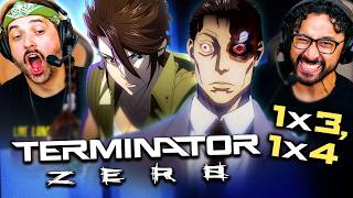 TERMINATOR ZERO Episode 3 amp 4 REACTION 1x3 amp 1x4 Breakdown amp Review  Netflix Anime TV Series [upl. by Calmas836]