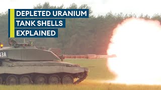 Depleted uranium tank shells Why are they used and how do they work [upl. by Atirb814]