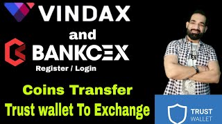 How to Login Vindax Exchange  How To Login Bankcex Exchange Coins Transfer Trust wallet to Exchange [upl. by D'Arcy671]