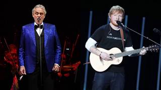 ED SHEERAN amp ANDREA BOCELLI  PERFECT LYRICS [upl. by Assirahs]