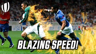 5 minutes of Bryan Habana being the fastest rugby player in the world [upl. by Janeta]