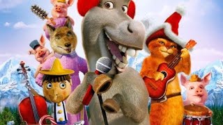 DVD OpeningWalkthrough of Donkeys Christmas ShrekTacular 2010 DVD [upl. by Decker560]