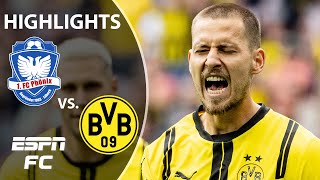 🚨 COMPLETE DOMINATION 🚨 FC Phonix Lubeck vs Borussia Dortmund  German Cup Highlights  ESPN FC [upl. by Nyer455]