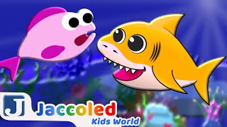 🦈🌴 Baby Shark Song 🌊🦈  Jaccoled Kids World Nursery Rhymes and Kids [upl. by Nawed]