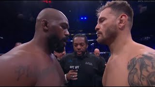 Jon Jones vs Stipe Miocic  TKO Highlights [upl. by Atinaj106]