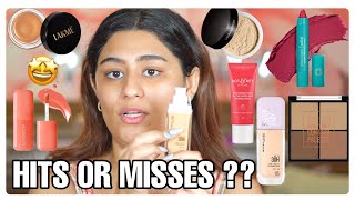 Trying a Full Face of New Makeup Products  HITS OR MISSES  Maybelline Parul garg HUDA beauty [upl. by Pogue]