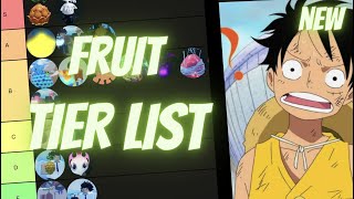 NEW GPO FRUIT TIER LIST  UPDATE 5 [upl. by Aicilana]