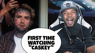 First Time Watching Caskey 🔥  Caskey quotFirestarterquot REACTION [upl. by Ynatirb]