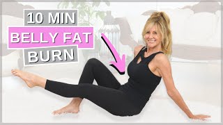 10 Minute AB WORKOUT For Women Over 50  Beginner No Equipment [upl. by Haskins]