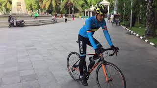 Sepeda Strattos S2 Polygon  Solo Indonesia Cycling [upl. by Seppala]