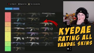 Kyedae Rating All Vandal Skin In Valorant [upl. by Asselam]