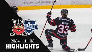 Highlights Nybro Vikings  BIK Karlskoga 21 [upl. by Lionel791]