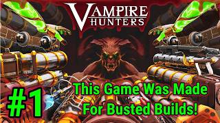 Vampire Hunters PS5 Gameplay  One Of The Best Bullet Heaven Roguelites Has Released  Episode 1 [upl. by De]