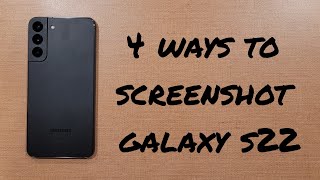 4 Ways to Screenshot Samsung Galaxy S22 [upl. by Theis]