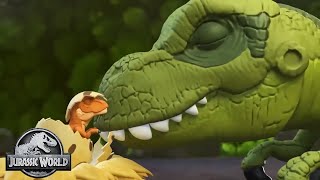 Can You Find the Secret Search Dino Eggs  Jurassic World  Kids Action Show  Dinosaur Cartoons [upl. by Lew]