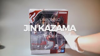 JIN KAZAMA Tekken 8  SH Figuarts Unboxing [upl. by Oliana]