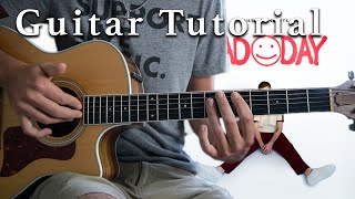 quotBad Dayquot  Justus Bennetts Guitar Lesson  Tutorial  Logans Lessons [upl. by Aerised557]