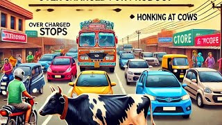 Indore To Agra  Road Conditions  Over Charged For Product  Honking on Cow [upl. by Aridnere587]