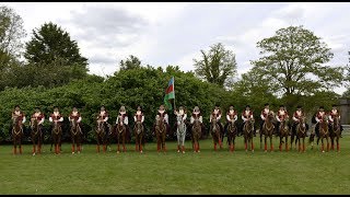 KARABAKH HORSES Qarabağ atlarının Windsor sarayında möhtəşəm çıxışı [upl. by Stormy]