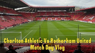 Charlton Athletic 11 Rotherham United Vlog  202425 [upl. by Eillim]