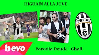 HIGUAIN ALLA JUVE  Parodia Dende  Ghali [upl. by Etteuqal204]