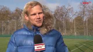 Interview mit Sören Bertram nach seinem Armbruch am 15 ST gegen den SV Wehen Wiesbaden [upl. by Burris]