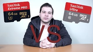 Sandisk Micro SD  Ultra vs Extreme Pro [upl. by Stockton148]