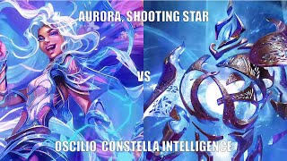 ROS Aurora Shooting Star vs Oscilio Constella Intelligence  Flesh and Blood CC Gameplay [upl. by Dnomsaj856]