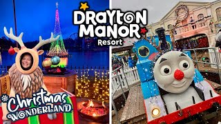 Drayton Manor Christmas Wonderland Vlog 2024 [upl. by Ahmad]