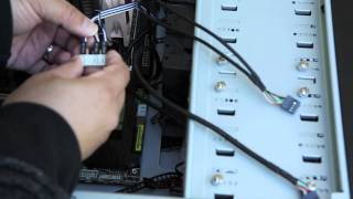 Installing QConnect and USB and 1394 ports Build Your Own Computer Part 8 [upl. by Anairad589]