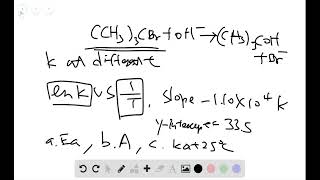 The reaction in a certain solvent is first order with respect to and zero order with respect to In s [upl. by Akcirred]